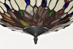 BELOFAY Premium Tiffany Ceiling Light - Dragonfly Style