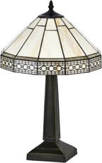 BELOFAY Premium Tiffany Table Lamp - Mission Style