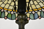 BELOFAY Premium Tiffany Table Lamp - Peakcock Style