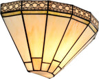 BELOFAY Premium Tiffany Wall Light  - Mission Style