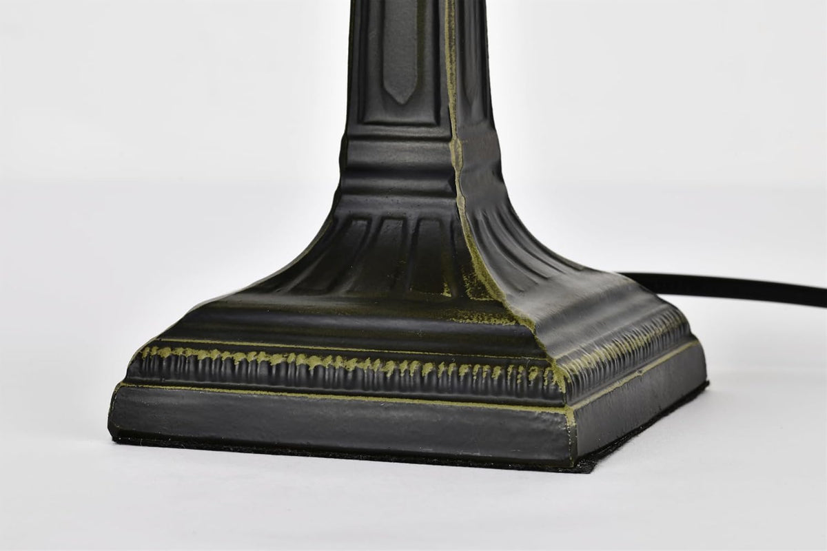 BELOFAY Premium Tiffany Table Lamp - Small Mission Style