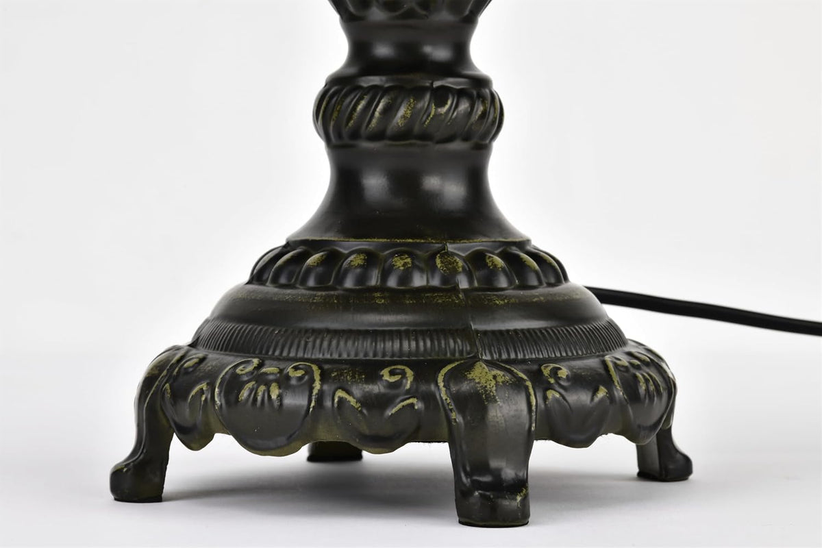 BELOFAY Premium Tiffany Table Lamp - Yellow Dragonfly Style