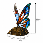 BELOFAY Premium Tiffany Table Lamp - Butterfly Style