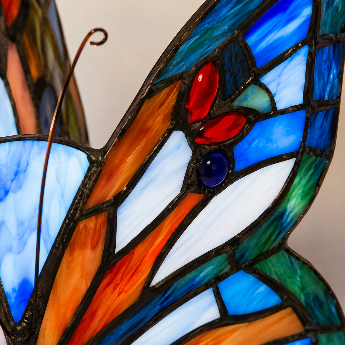 BELOFAY Premium Tiffany Table Lamp - Butterfly Style