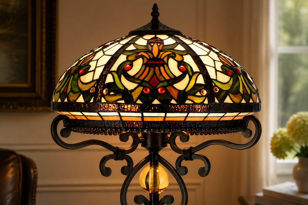 BELOFAY Premium Tiffany Floor Lamp  - Boheme Style