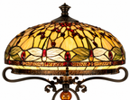 BELOFAY Premium Tiffany Floor Lamp  - Dragonfly Style