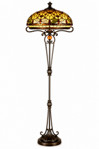 BELOFAY Premium Tiffany Floor Lamp  - Dragonfly Style