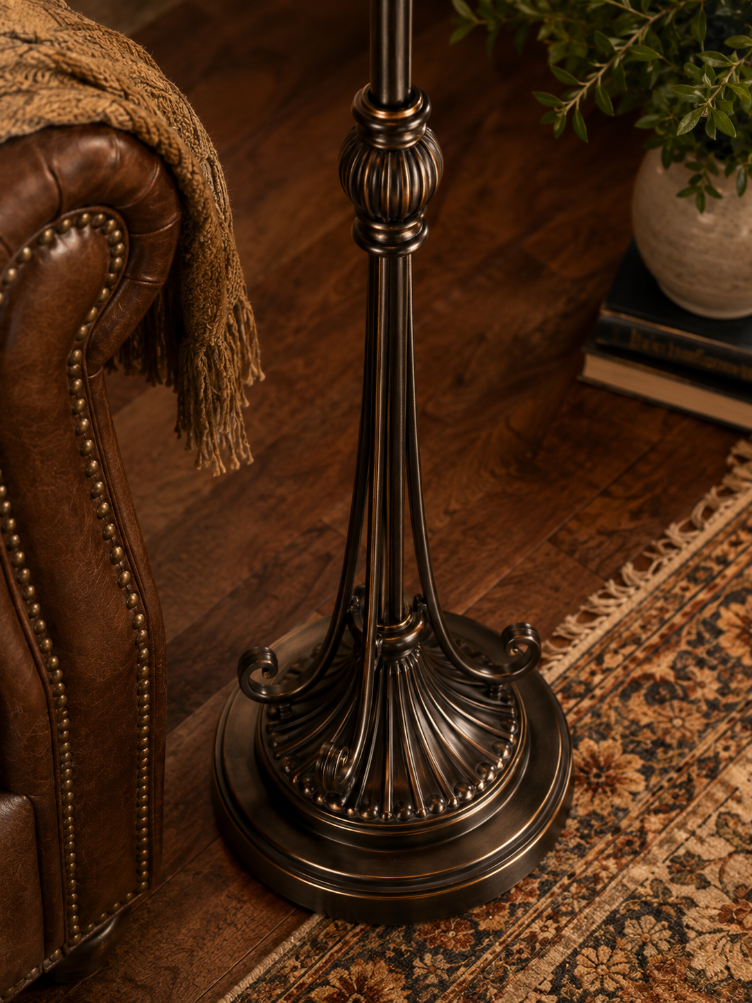 BELOFAY Premium Tiffany Floor Lamp  - Dragonfly Style