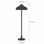BELOFAY Premium Tiffany Floor Lamp  - Boheme Style