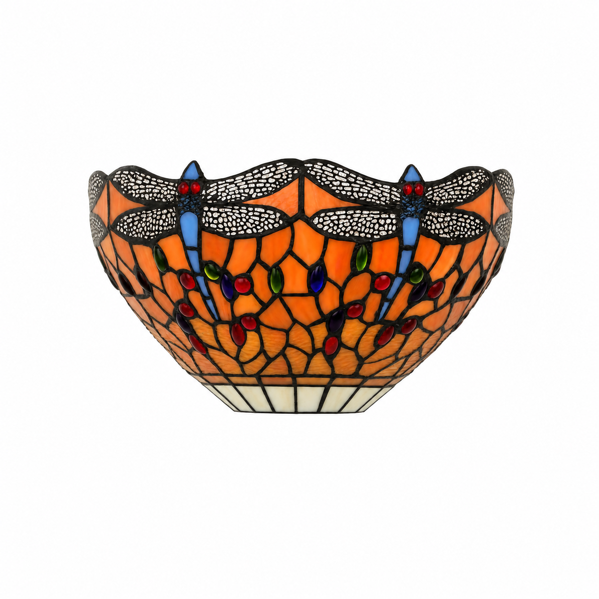 BELOFAY Premium Tiffany Wall Light  - Blue Dragonfly Style