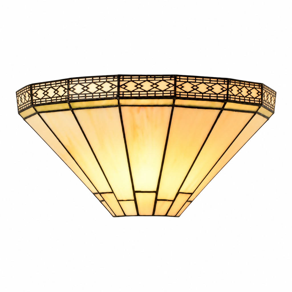 BELOFAY Premium Tiffany Wall Light  - Mission Style
