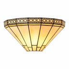 BELOFAY Premium Tiffany Wall Light  - Mission Style