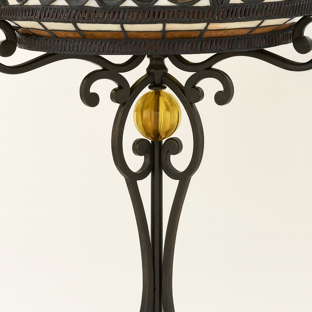 BELOFAY Premium Tiffany Table Lamp - Vintage Style