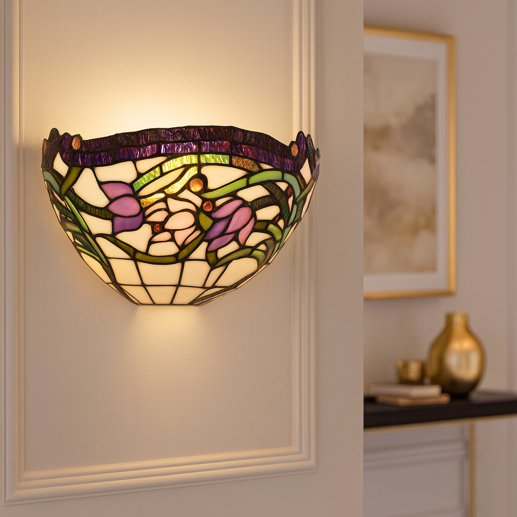 BELOFAY Premium Tiffany Wall Light  - Wild Vine Style