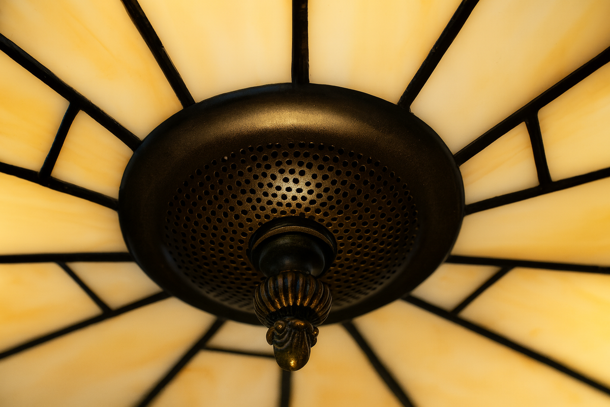 BELOFAY Premium Tiffany Ceiling Light - Mission Style