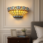 BELOFAY Premium Tiffany Wall Light  - Peacock Style