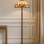 BELOFAY Premium Tiffany Floor Lamp  - Secret Gardens Style