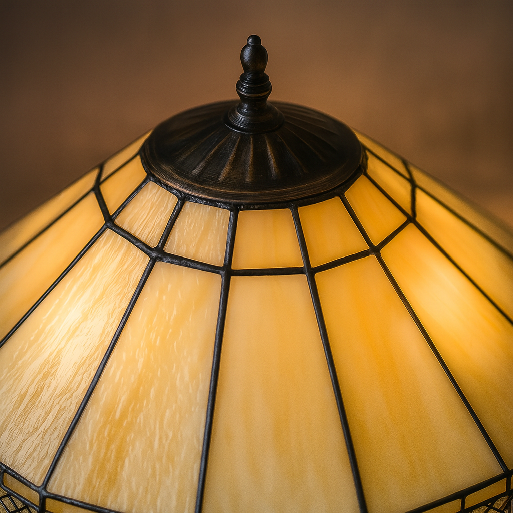 BELOFAY Premium Tiffany Floor Lamp  - Mission Style