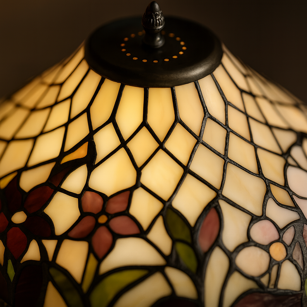 BELOFAY Premium Tiffany Floor Lamp  - Garden Bloom Style